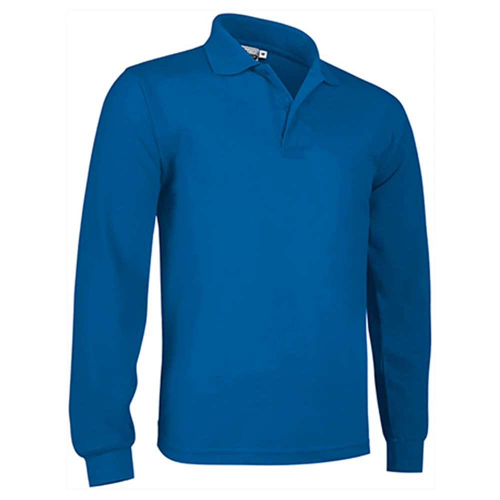 Polo Manga Larga Hombre 100 % Algodón