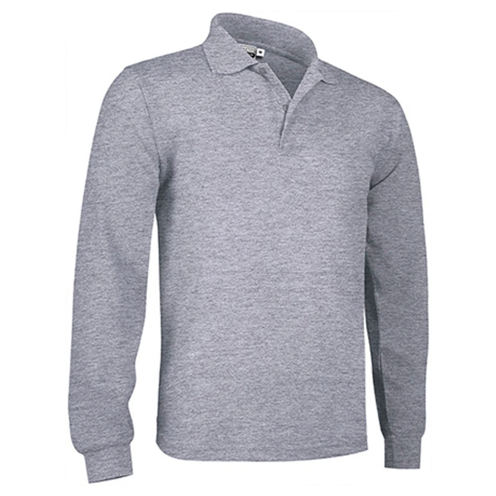 Polo Manga Larga Hombre 100 % Algodón
