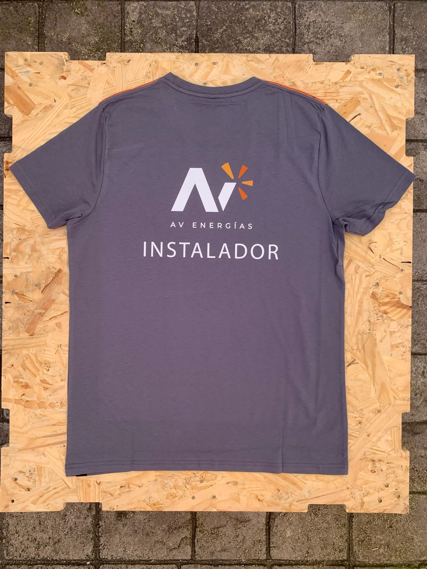 Camiseta Laboral Estampada