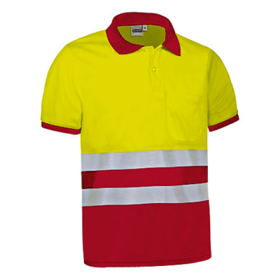 Foto Producto Polo Manga Corta Alta Visibilidad